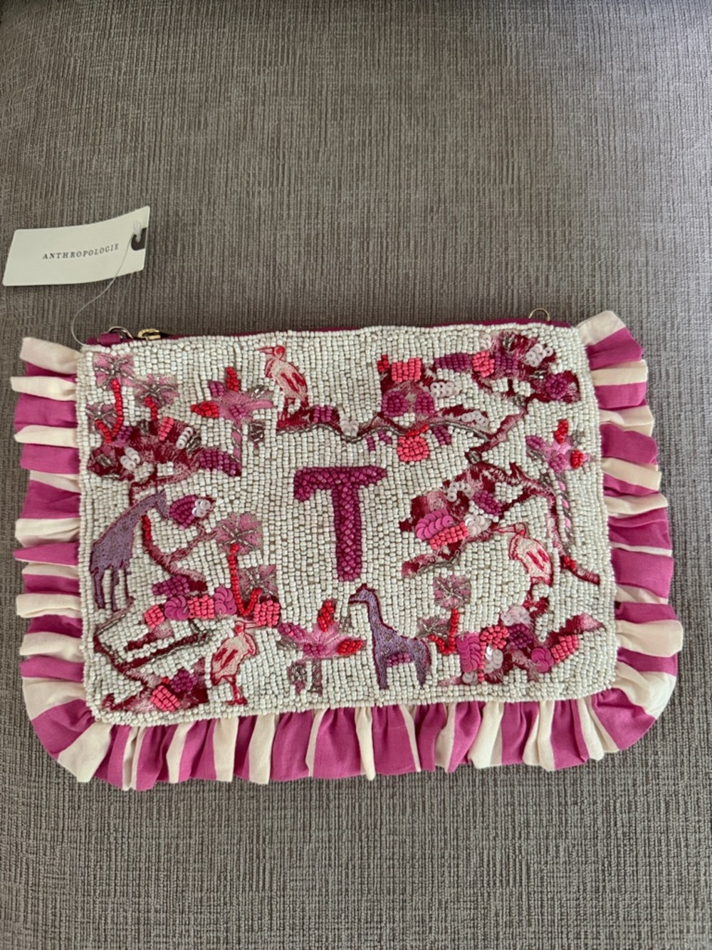 Anthropologie Beaded Purse
